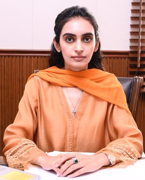 Miss Arisha Mubeen Jumani